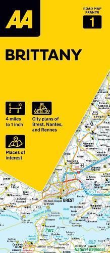 Road Map France By AA Publishing AA Publishing 9780749583880