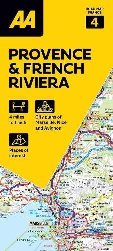 Road Map France By AA Publishing AA Publishing 9780749583910