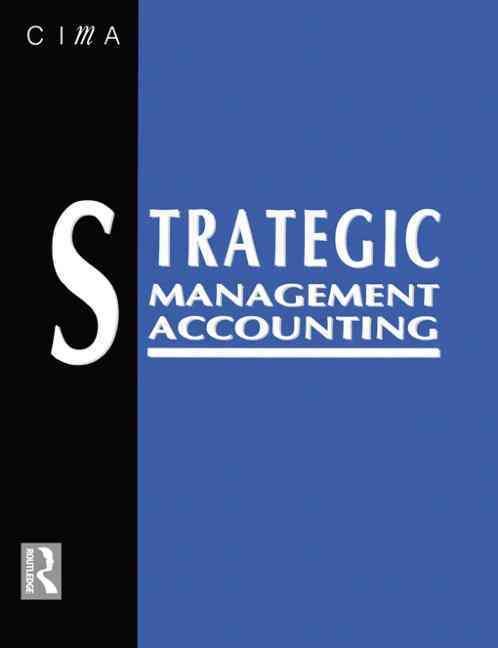 Strategic Management Accounting By Ward, Keith 9780750601108