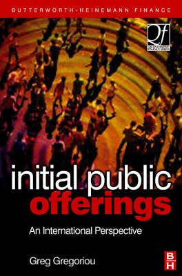 Initial Public Offerings (IPO) By Gregoriou 9780750679756 (Hardback)
