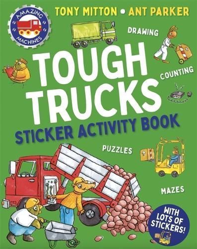 Amazing Machines Tough Trucks Sticker Activity Book 9780753480427