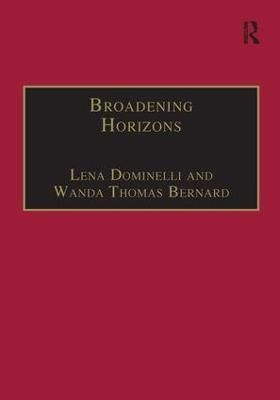 Broadening Horizons By Lena Dominelli, Wanda Thomas Bernard (Hardback)