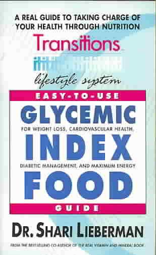 Easy-To-Use Glycemic Index Food Guide By Shari Lieberman 9780757002458