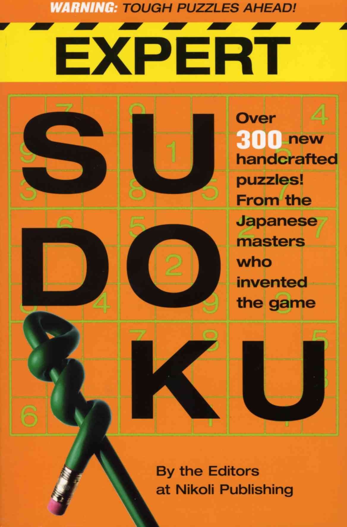 Expert Sudoku By Nikoli Publishing 9780761158356 (Paperback)