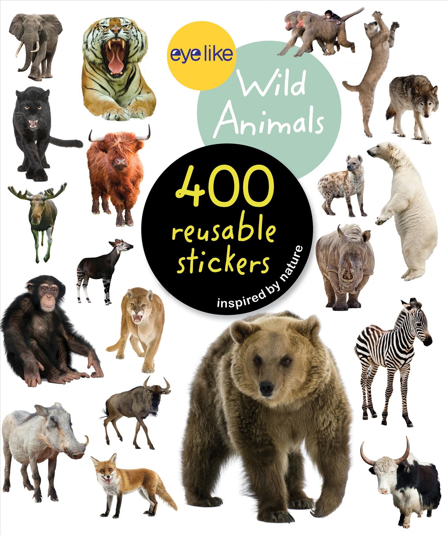 Eyelike Stickers: Wild Animals By Workman Publishing 9780761179641