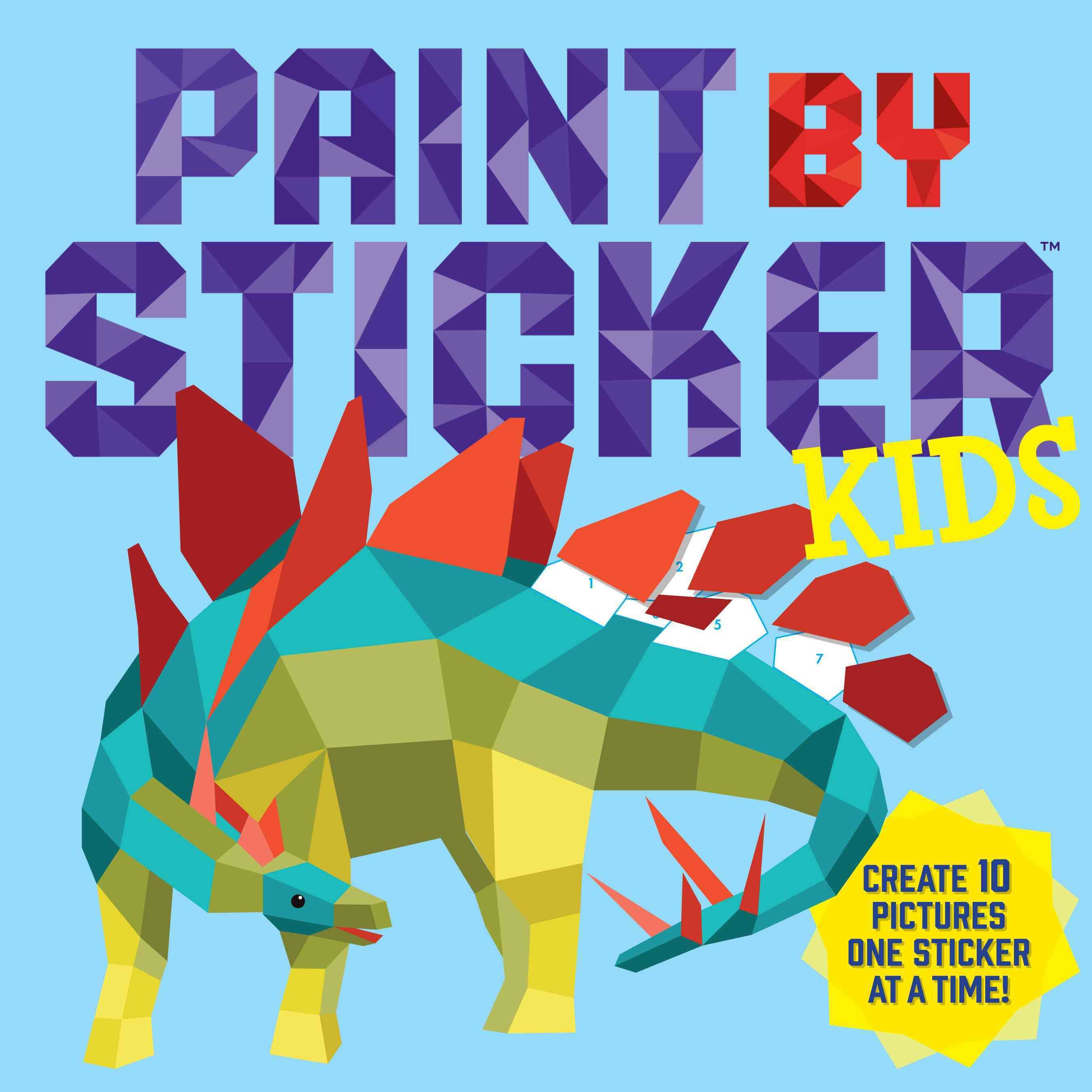 Paint by Sticker Kids, The Original By Workman Publishing (Paperback)