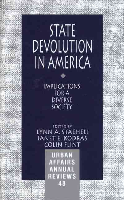 State Devolution in America 9780761908791 (Hardback)