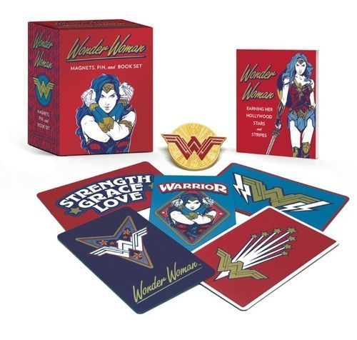 Wonder Woman: Magnets, Pin, and Book Set By Matthew K. Manning