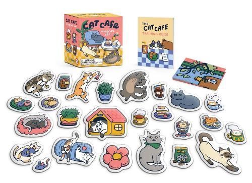 Cat Cafe Magnet Set 9780762486472 (General merchandise)
