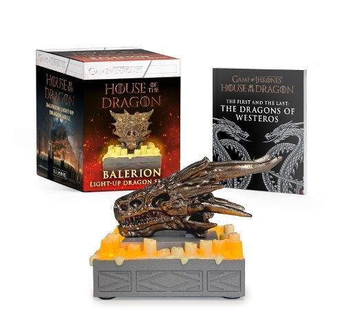 House of the Dragon: Balerion Light-Up Dragon Skull By Jim McDermott