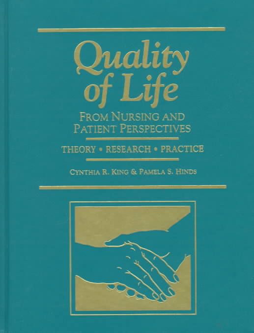Quality of Life By Cynthia King 9780763706289 (Hardback)