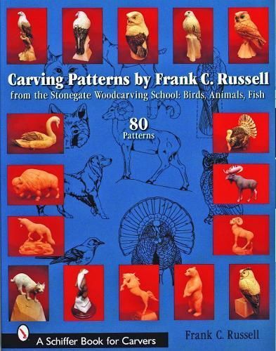 Carving Patterns by Frank C. Russell from the Stonegate Woodcarving School