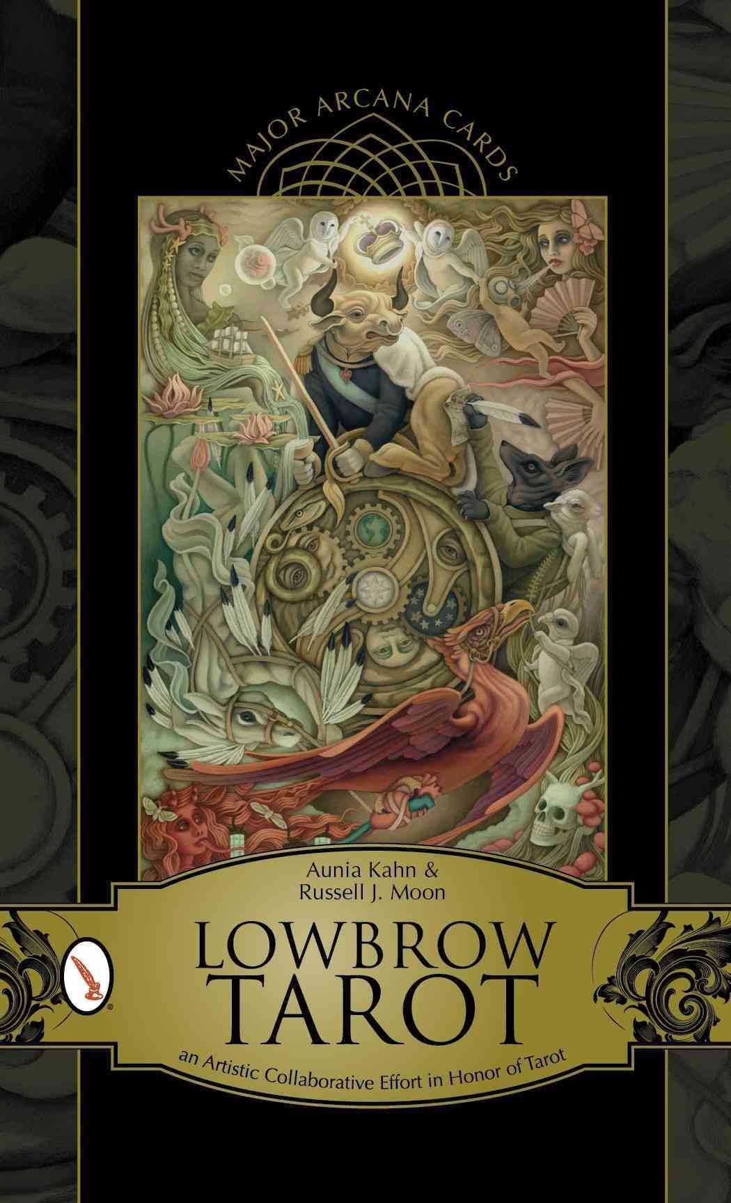 Lowbrow Tarot By Aunia Kahn (author), Russell J. Moon (illustrator)