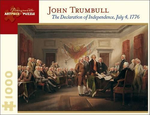 The Declaration of Independence July 4 1776 1000-Piece Jigsaw Puzzle