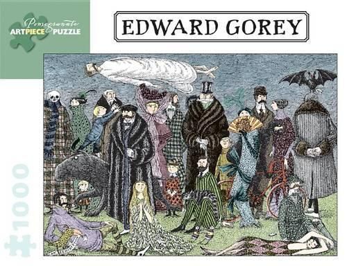 Edward Gorey 1,000-Piece Jigsaw Puzzle By Edward Gorey (illustrator)