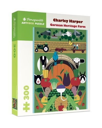 Charley Harper Gorman Heritage Farm 300 Piece Jigsaw Puzzle