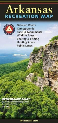 Arkansas Recreation Map 9780783499277 (Sheet map, folded)