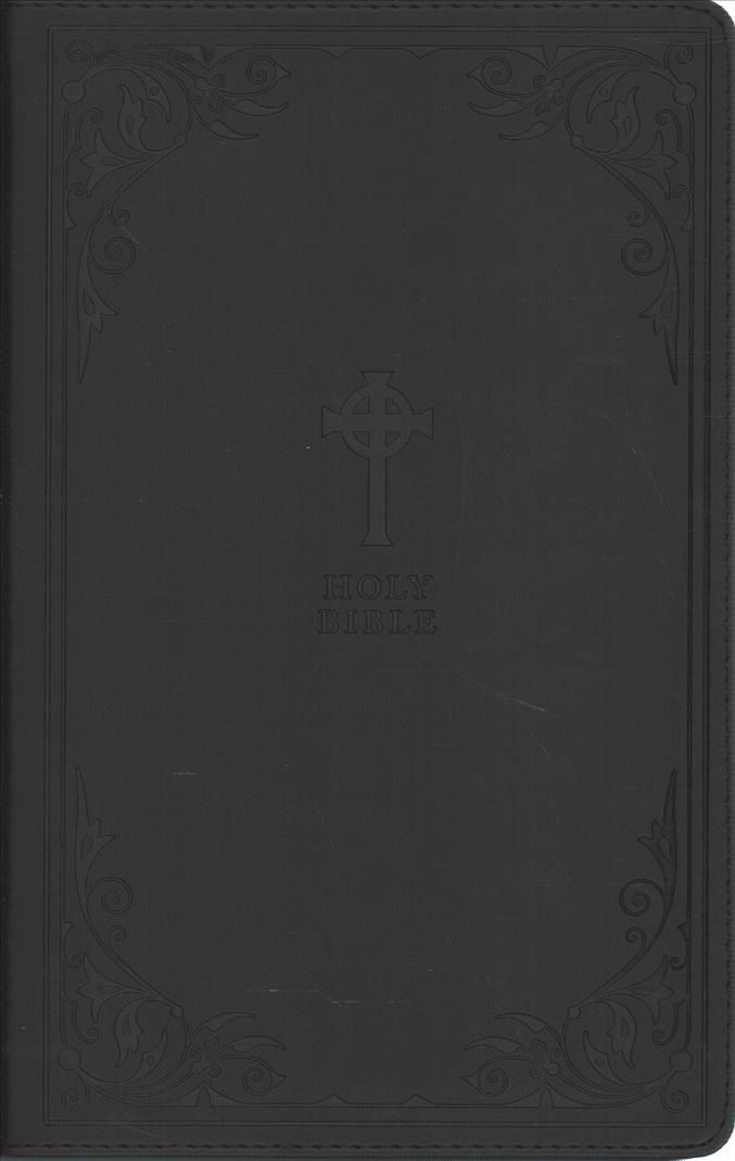 NRSV Catholic Edition Gift Bible, Black Leathersoft (Comfort Print, Holy Bible, Complete Catholic Bible, NRSV CE)