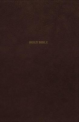 NKJV, Thinline Bible, Leathersoft, Brown, Red Letter, Comfort Print