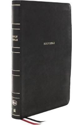 NKJV Holy Bible, Super Giant Print Reference Bible, Black Leathersoft, Thumb Indexed, 43,000 Cross References, Red Letter, Comfort Print: New ...