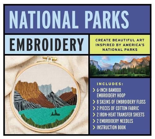 National Parks Embroidery Kit By Ken Jones 9780785844143 (Kit)
