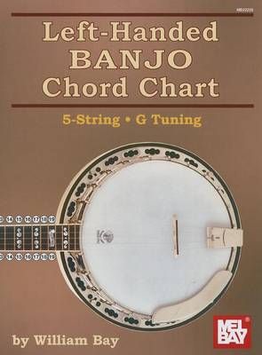 Left-Handed Banjo Chord Chart By William Bay 9780786683239 (Paperback)