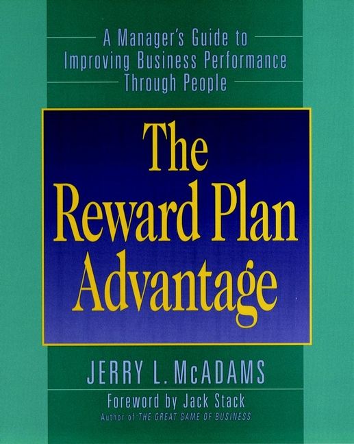 The Reward Plan Advantage By Jerry McAdams 9780787902322 (Paperback)
