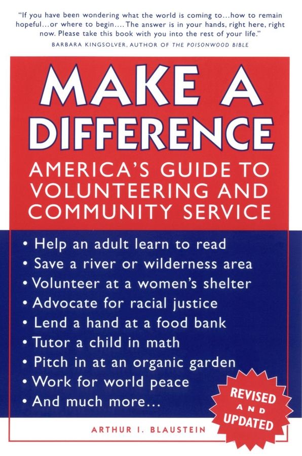 Make a Difference By Arthur I. Blaustein 9780787968045 (Paperback)