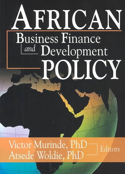 African Business Finance and Development Policy 9780789020857