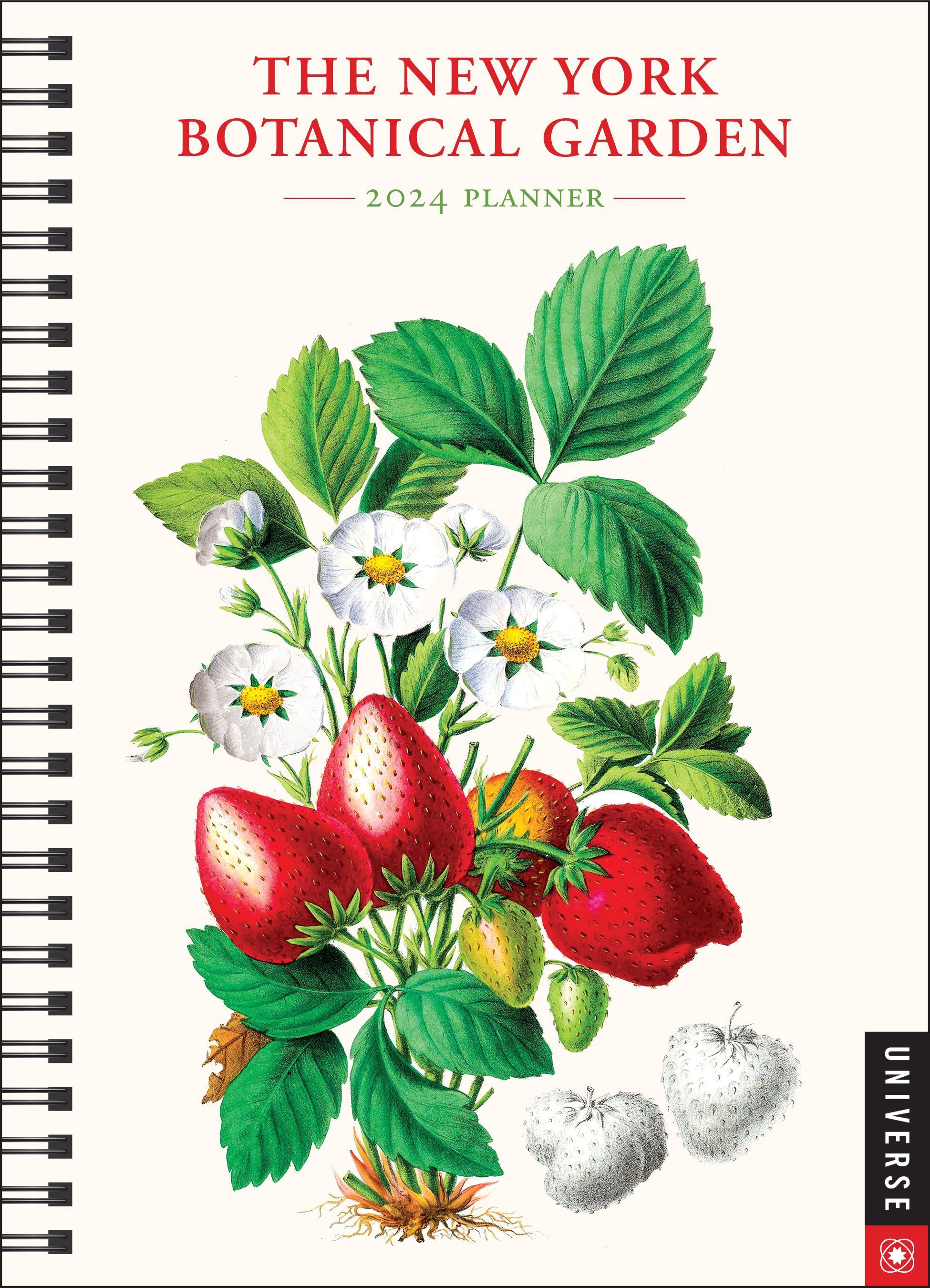 New York Botanical Garden 12-Month 2024 Planner Calendar 9780789343161