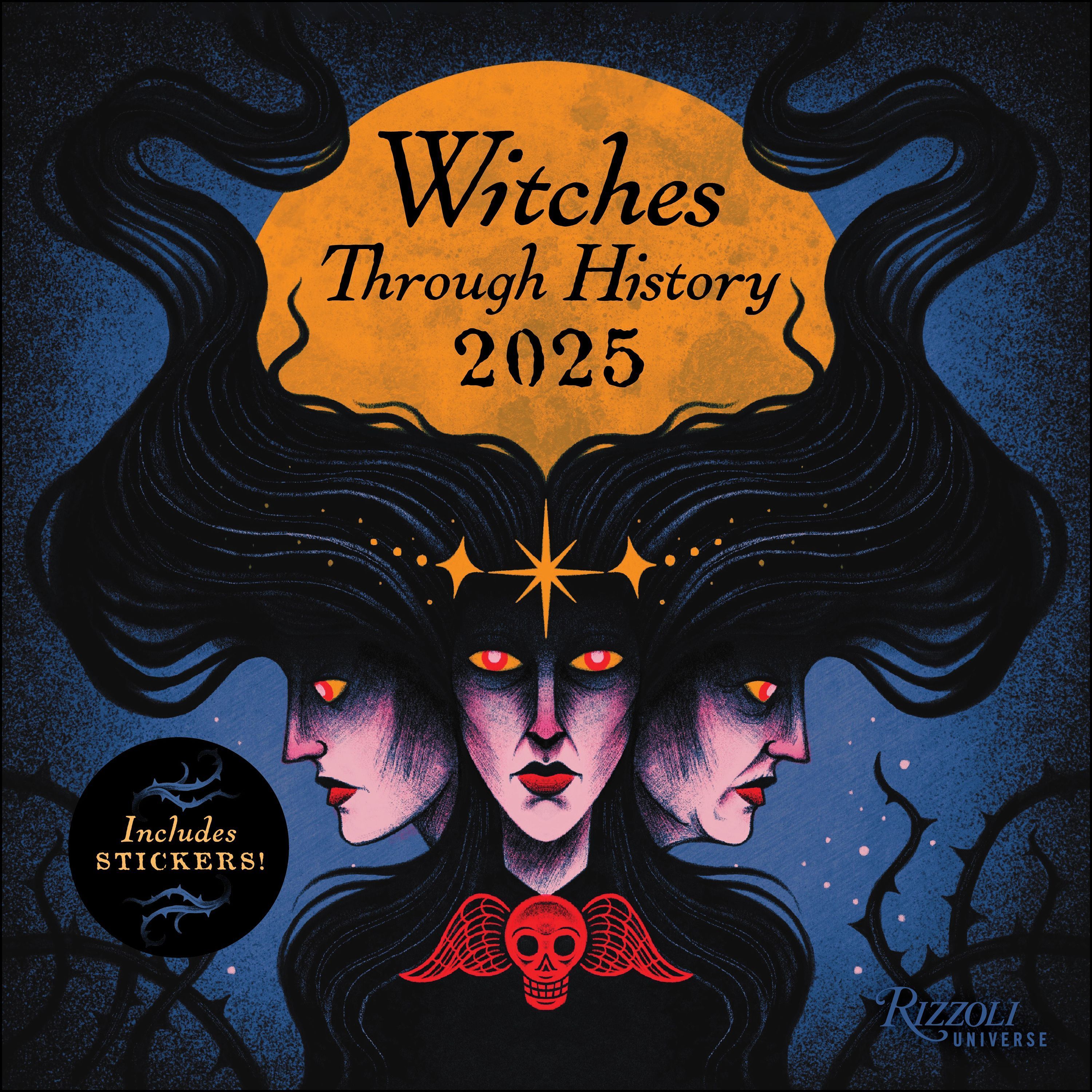 Witches Through History 2025 Wall Calendar By Devin Forst (Calendar)