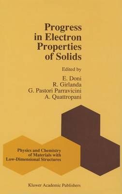 Progress in Electron Properties of Solids By F. Bassani, E. Doni