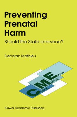 Preventing Prenatal Harm By Deborah Mathieu 9780792309840 (Hardback)