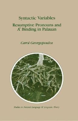 Syntactic Variables By Carol Georgopoulos 9780792312932 (Hardback)