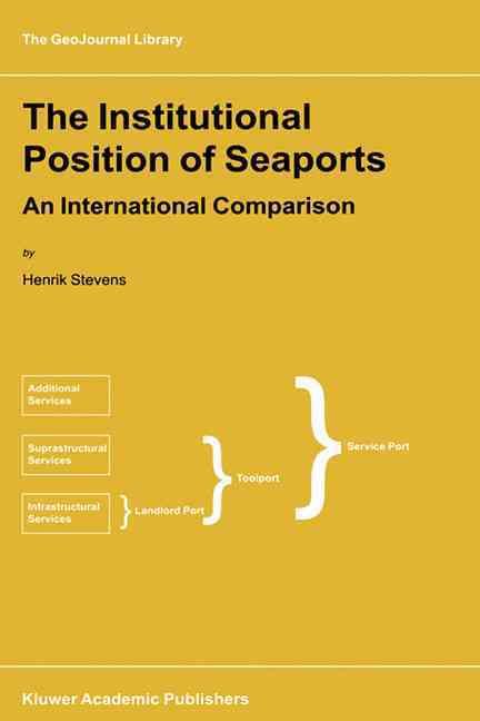 The Institutional Position of Seaports By Henrik Stevens 9780792359791