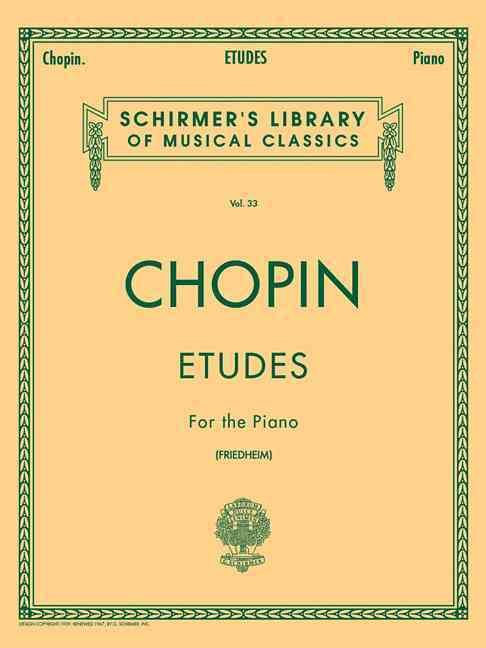 Etudes By Frederic Chopin (composer), Arthur Friedheim (editor)