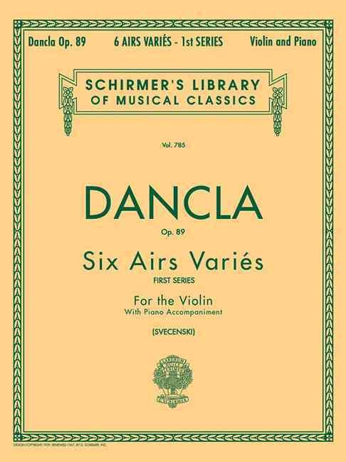 6 Airs Varies, Op. 89 9780793554362 (Sheet music)