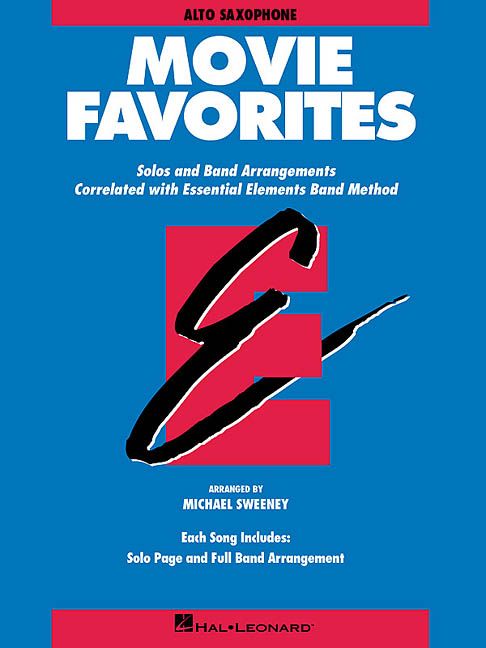 Movie Favorites-Alto Saxophone By Corp Leonard Hal 9780793559756