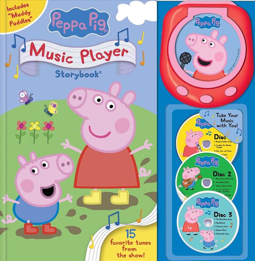 Peppa Pig: Music Player By Meredith Rusu 9780794445997 (Hardback)