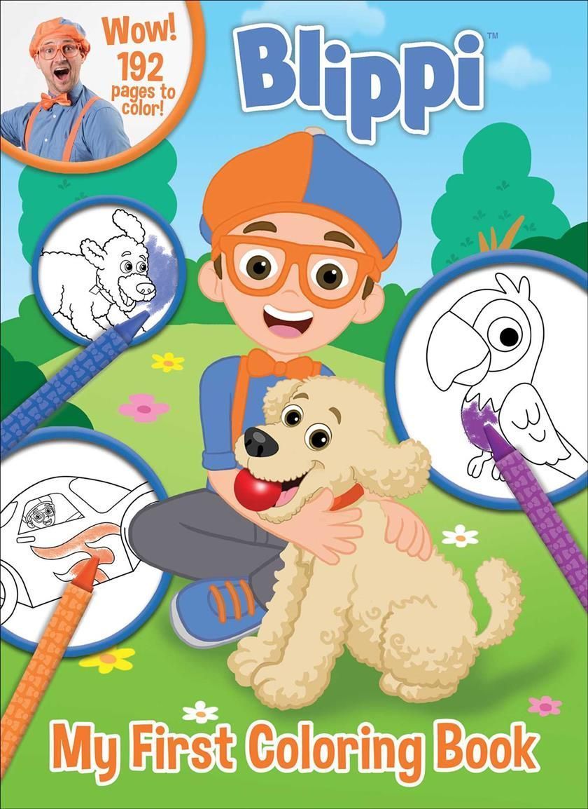 Blippi: My First Coloring Book By Editors of Studio Fun International
