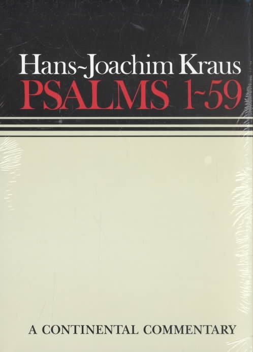 Psalms 1 - 59 By Hans-Joachim Kraus 9780800695033 (Hardback)
