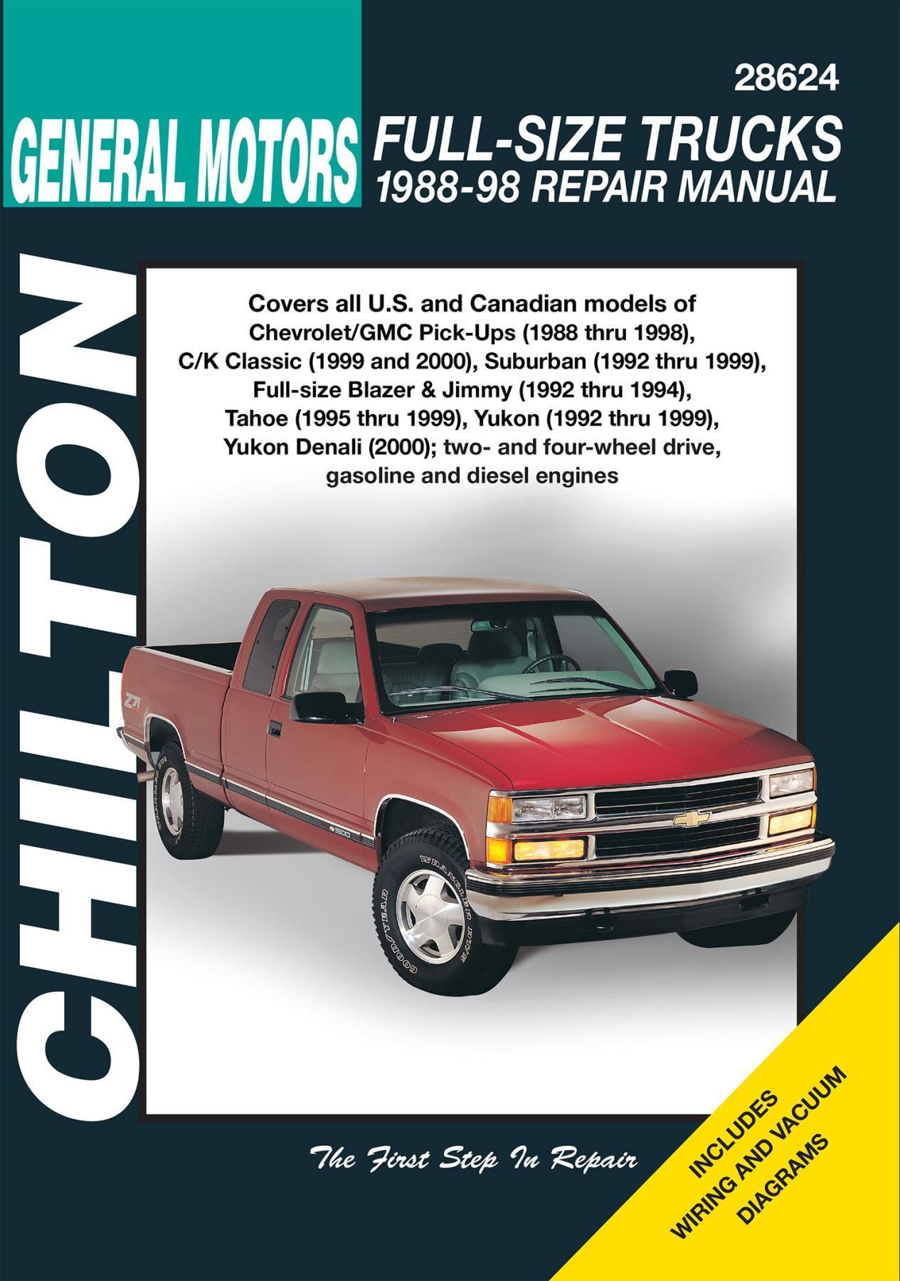 Chevrolet Pick-Ups (88 - 98) (Chilton) By Haynes Publishing