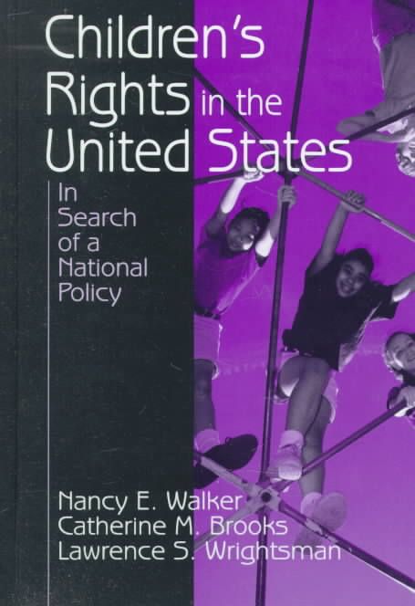 Children's Rights in the United States 9780803951037 (Hardback)