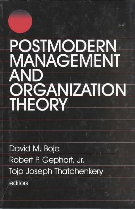 Postmodern Management and Organization Theory 9780803970052