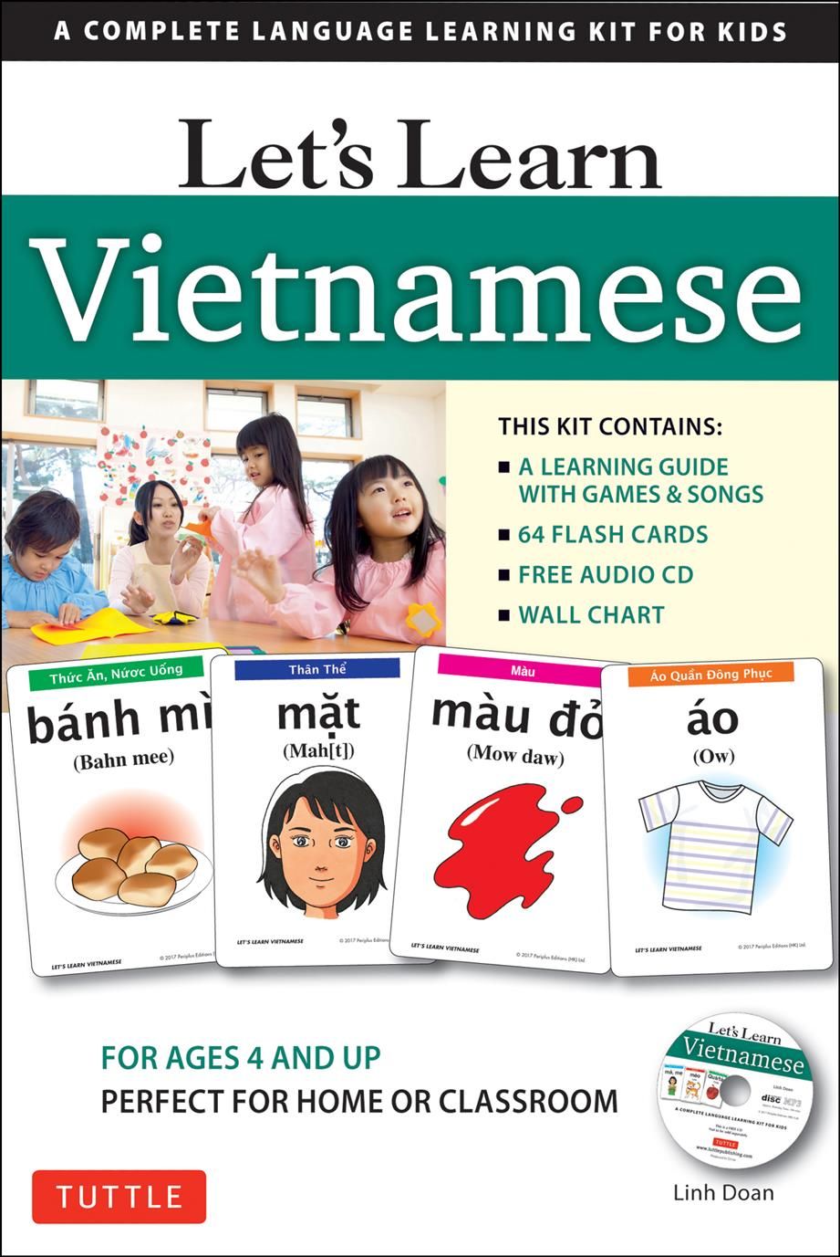 Let's Learn Vietnamese Kit By Linh Doan 9780804846967 (Kit)