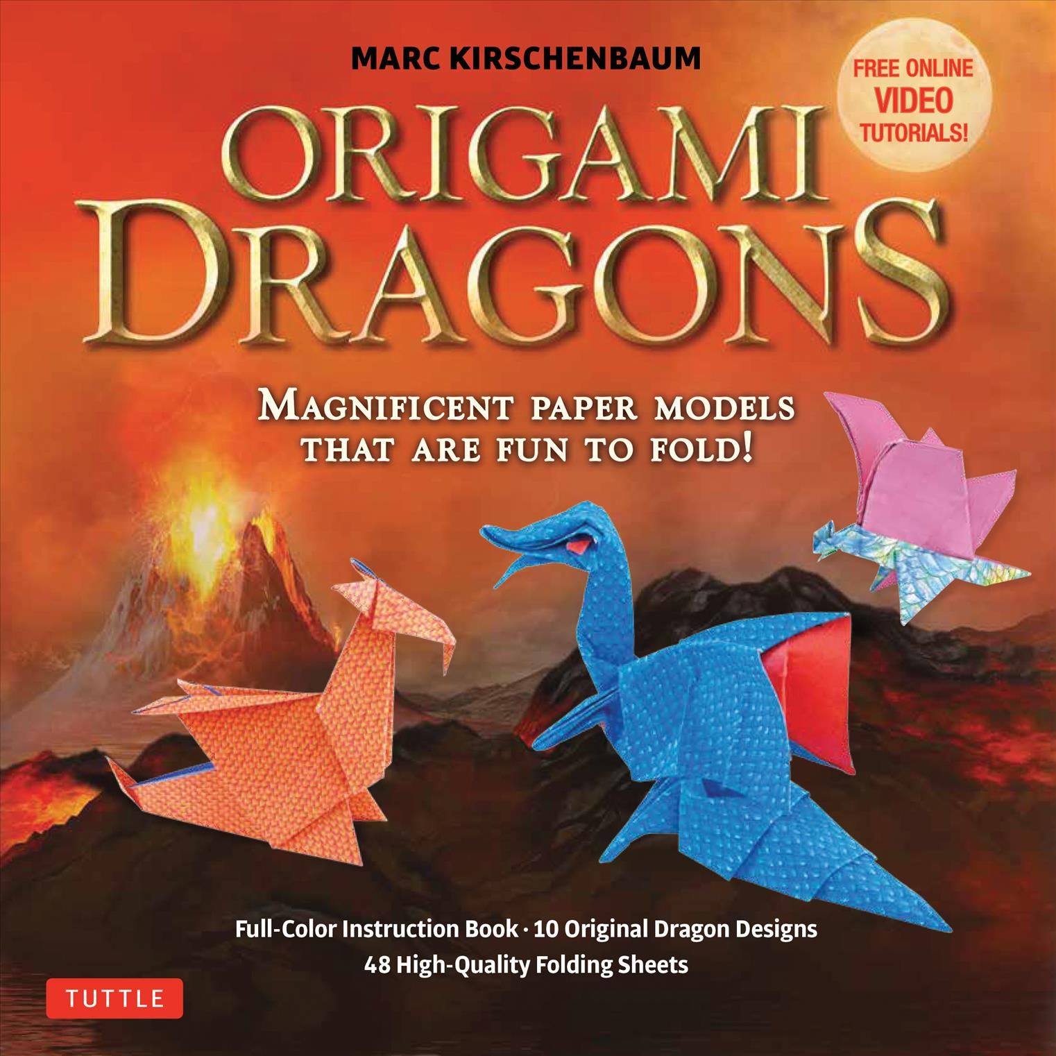 Origami Dragons Kit By Marc Kirschenbaum 9780804853101 (Kit)