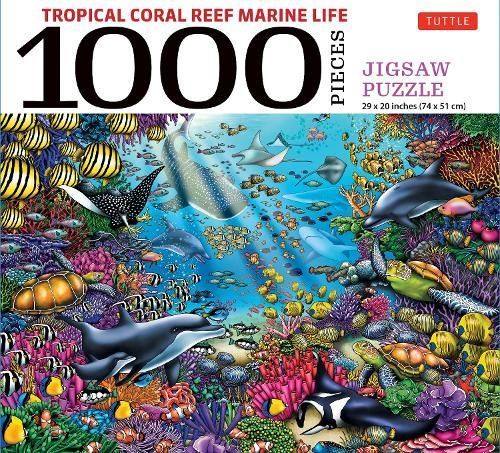 Tropical Coral Reef Marine Life - 1000 Piece Jigsaw Puzzle