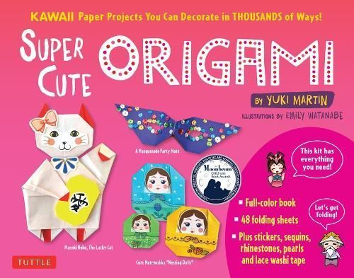 Super Cute Origami Kit By Yuki Martin 9780804857970 (Kit)