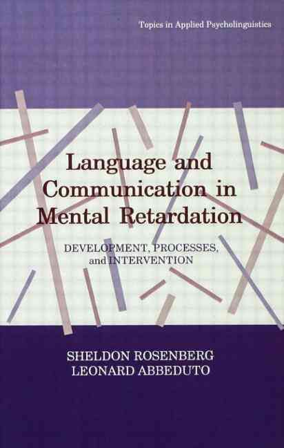 Language and Communication in Mental Retardation 9780805803020