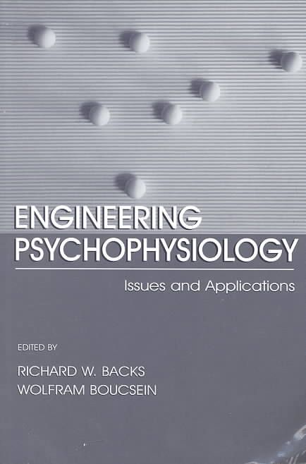 Engineering Psychophysiology By Richard W. Backs, Wolfram Boucsein